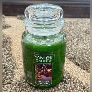Yankee Candle Tree Farm Festival Jar. 22 oz.